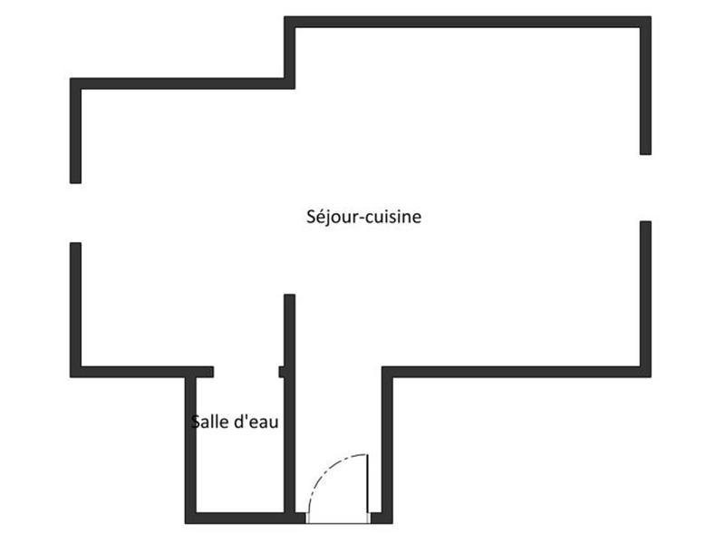 Appartement - 21 m² - 1 pièce
