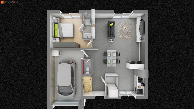 Maison - 104 m² - 5 pièces