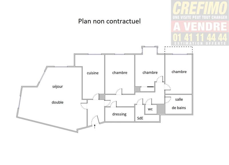 Appartement - 95 m² - 4 pièces