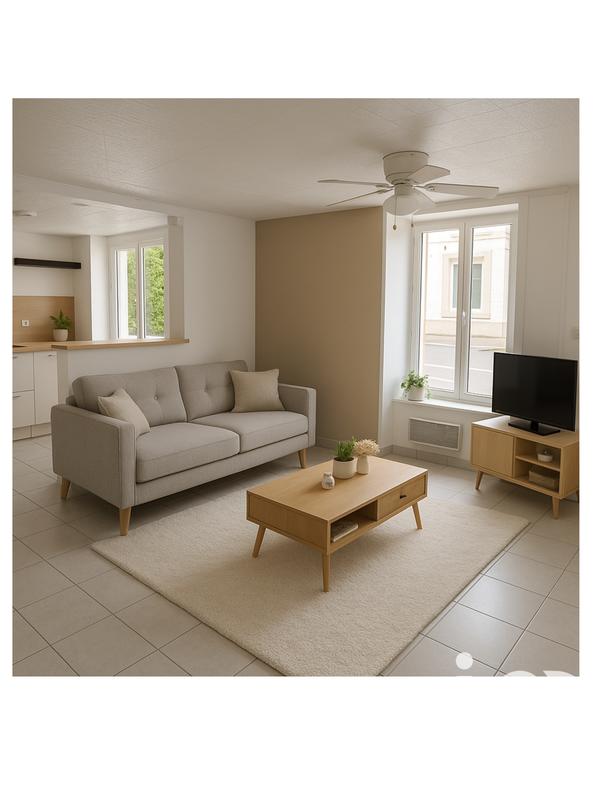 Maison - 53 m² - 3 pièces