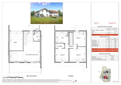 Maison - 99 m² - 4 pièces