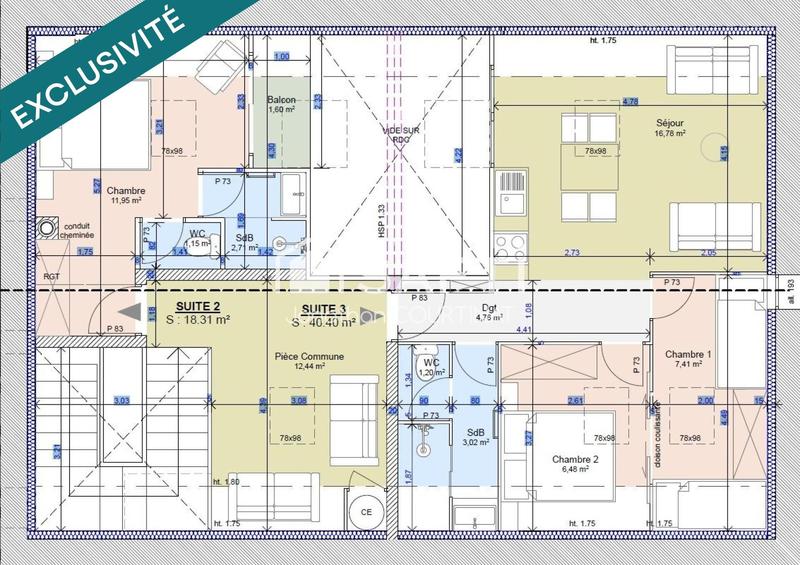 Ferme - 172 m² - 5 pièces