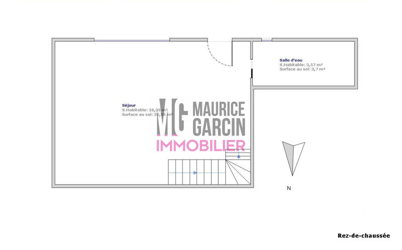 Maison - 42 m² - 3 pièces