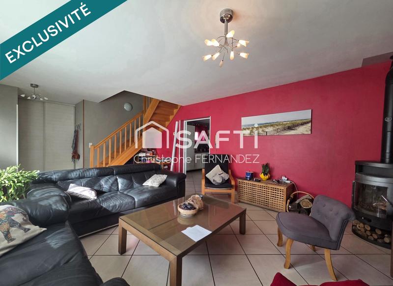 Maison - 113 m² - 5 pièces