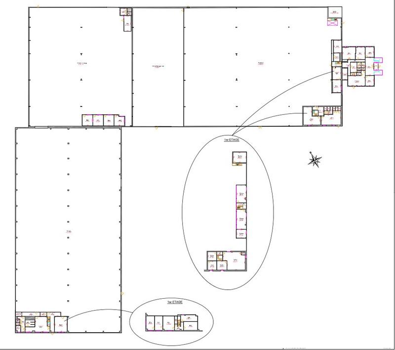 Entrepôt - 3 869 m²