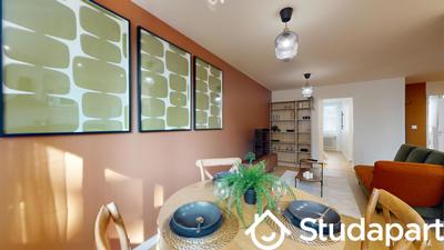 Chambre - 11 m² - 1 pièce