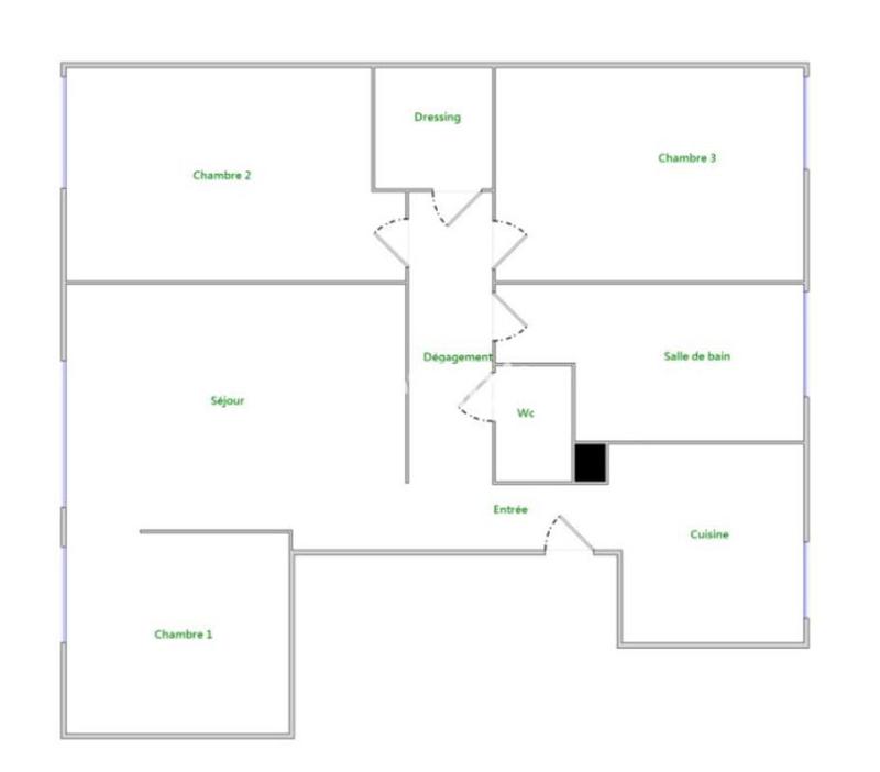 Appartement - 67 m² - 4 pièces