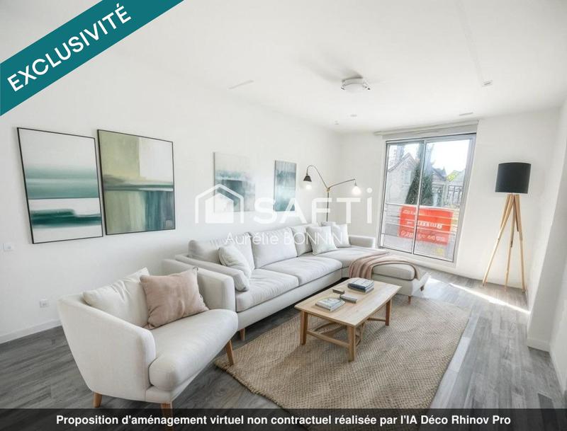 Appartement - 49 m² - 3 pièces