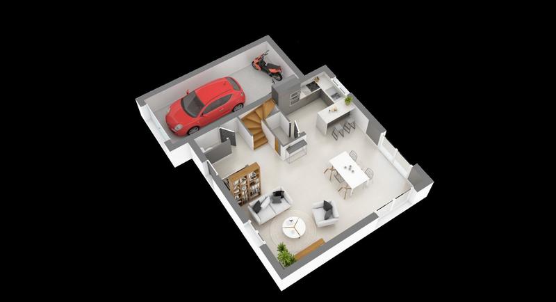 Maison - 100 m² - 5 pièces