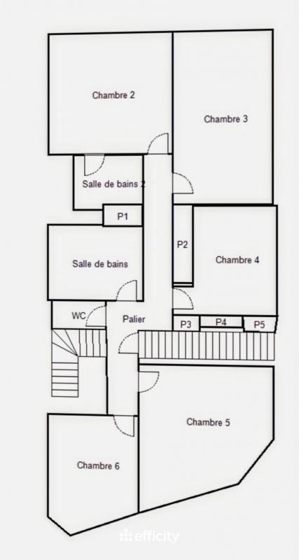 Maison bourgeoise - 261 m² - 13 pièces