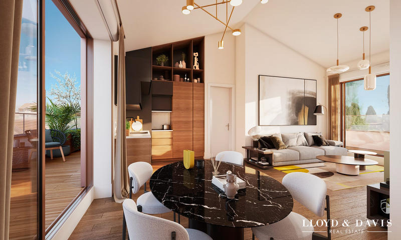 Appartement - 59 m² - 3 pièces