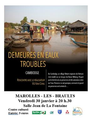 Conférence "Demeures en eaux troubles"