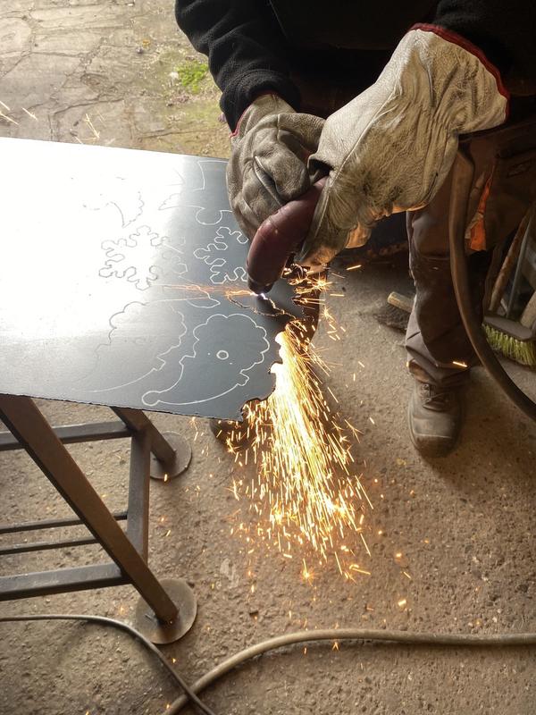 Atelier -  Gnome en fer forgé, Vlad le Grand !