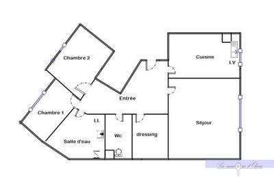 Appartement - 73 m² - 3 pièces