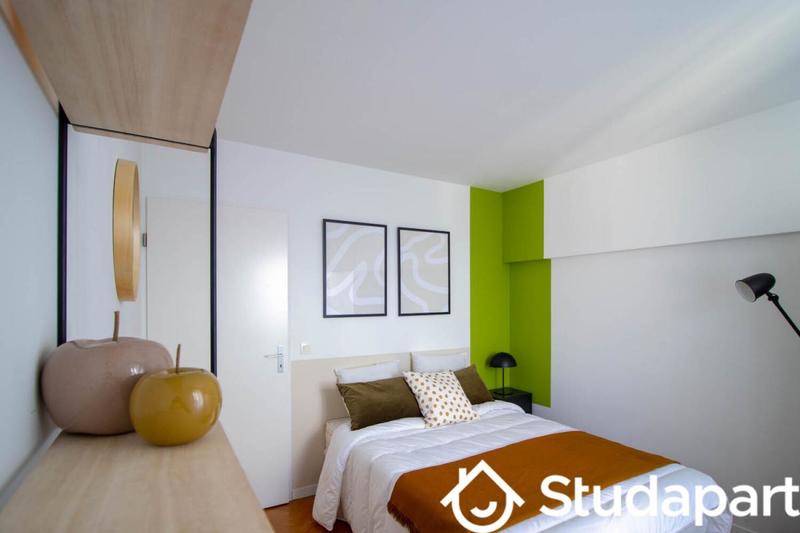 Chambre - 15 m² - 1 pièce