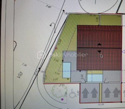 Terrain constructible - 350 m²