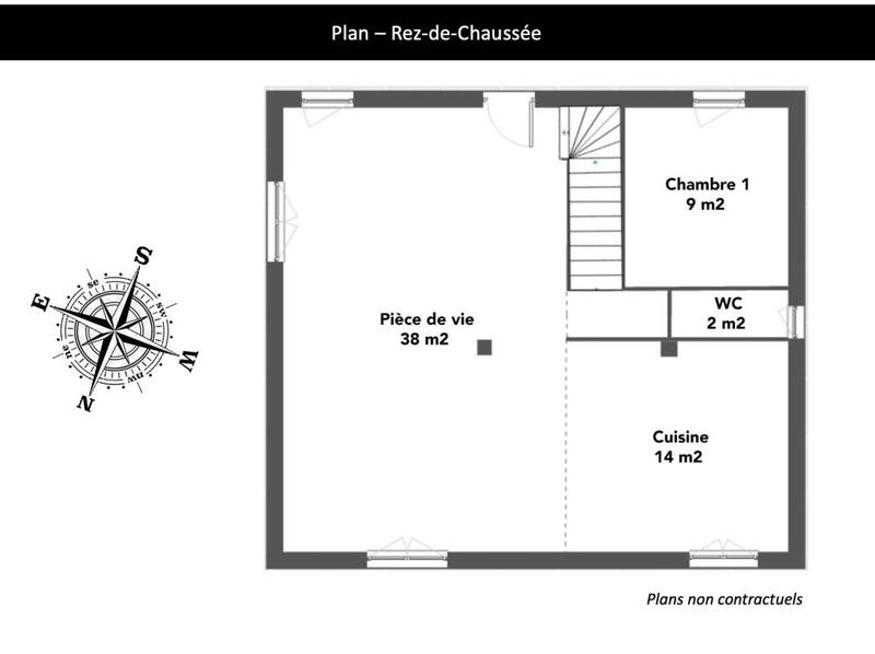 Maison - 110 m² - 6 pièces
