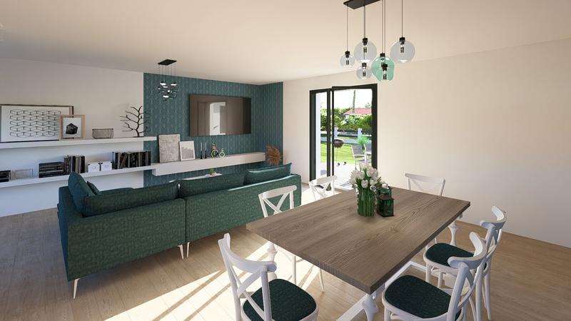 Maison - 90 m² - 5 pièces