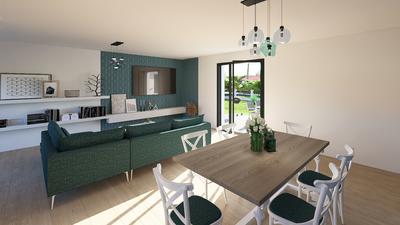 Maison - 90 m² - 5 pièces