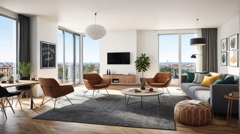 Appartement - 44 à 128 m² - 2 à 5 pièces