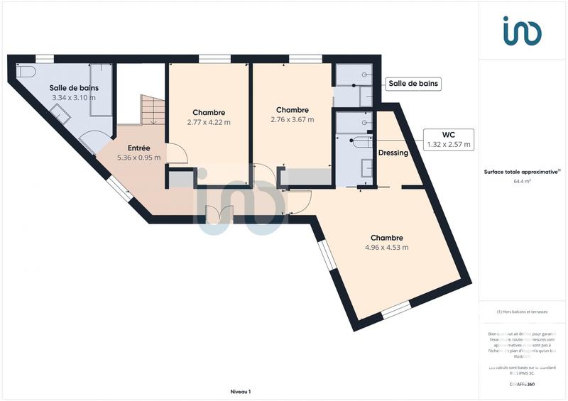 Maison - 137 m² - 4 pièces