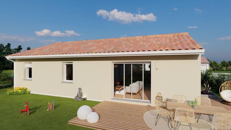 Maison - 90 m² - 5 pièces