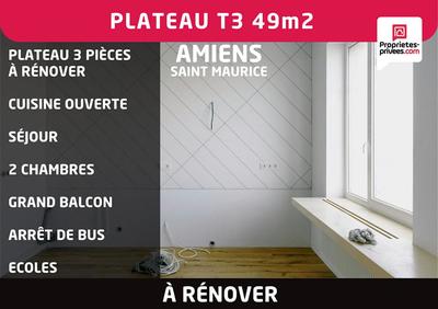 Appartement - 49 m² - 3 pièces