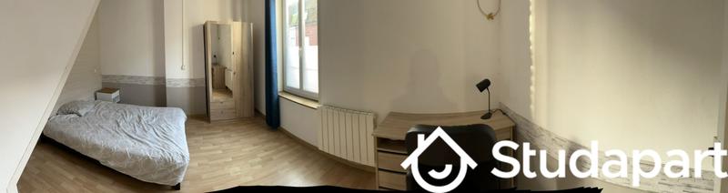 Chambre - 13 m² - 1 pièce