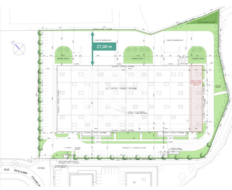 Entrepôt - 6 088 m²