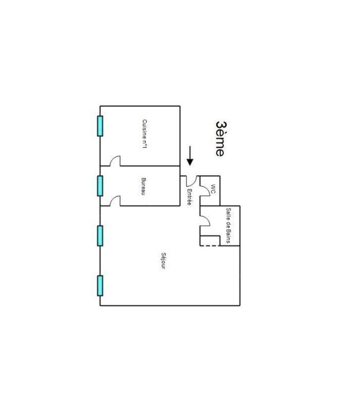 Appartement - 105 m² - 4 pièces