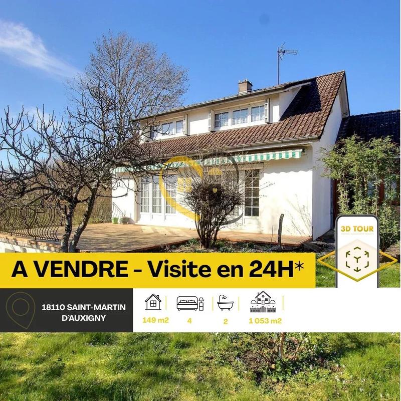 Maison - 149 m² - 7 pièces