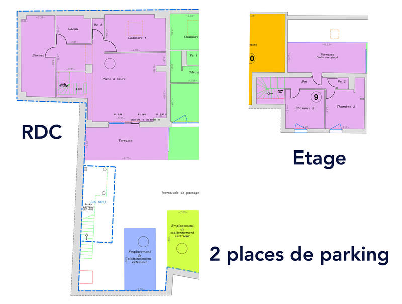 Appartement - 107 m² - 4 pièces