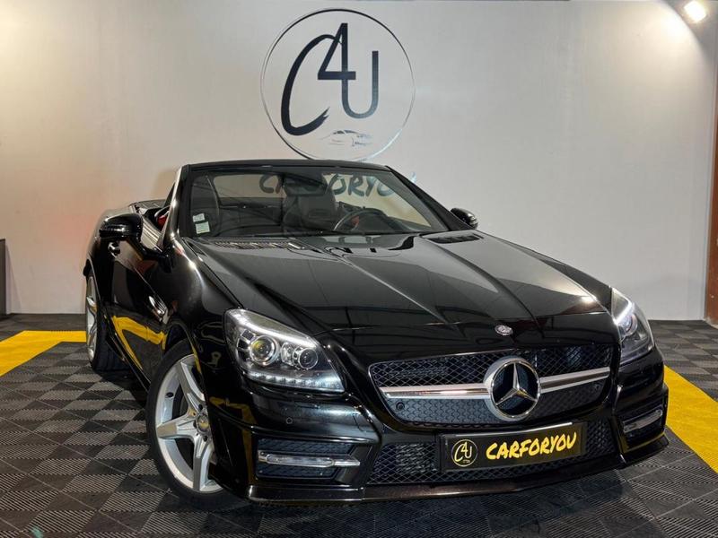 Mercedes Classe Slk 250 Cdi Roadster (172) 2.1 7g-Tronic+ 204ch Amg Line Sièges chauffants, Toit panoramique, Palettes au volant