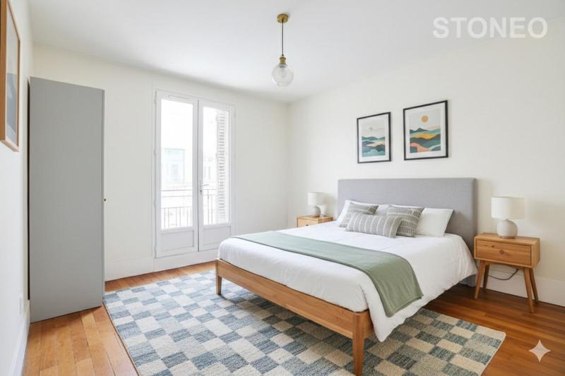 Appartement ancien - 61 m² - 3 pièces