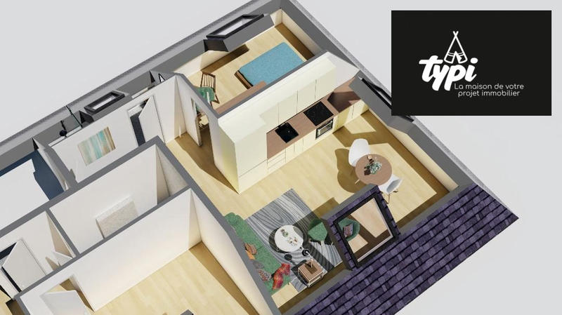 Appartement - 30 m² - 2 pièces