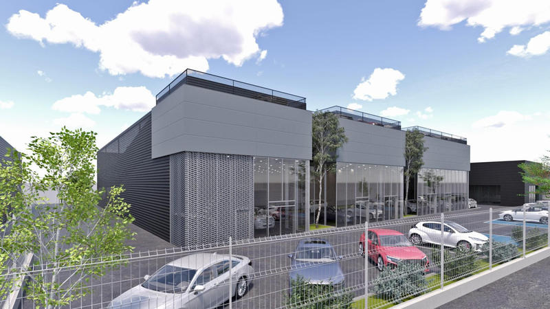 Local commercial - 1 860 m²