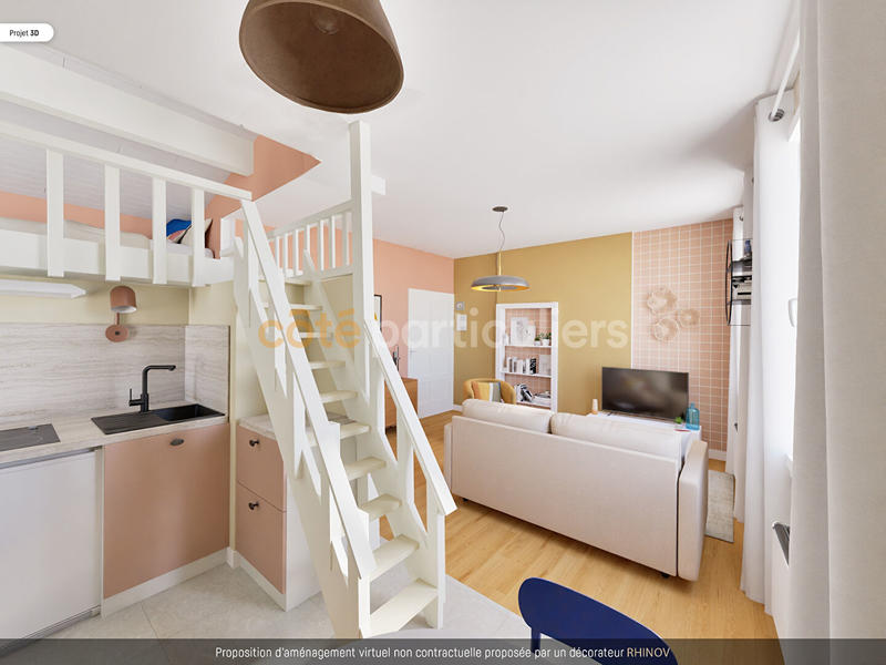 Appartement - 26 m² - 1 pièce