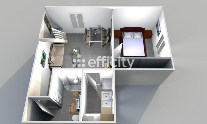 Appartement - 42 m² - 2 pièces