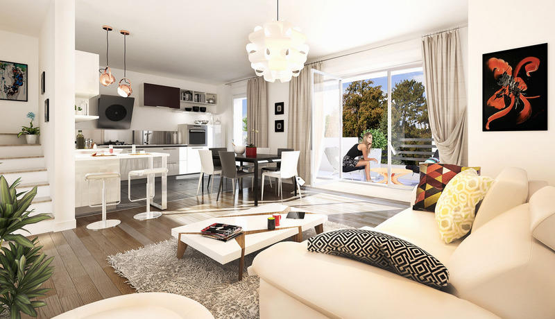 Appartement - 61 m² - 3 pièces