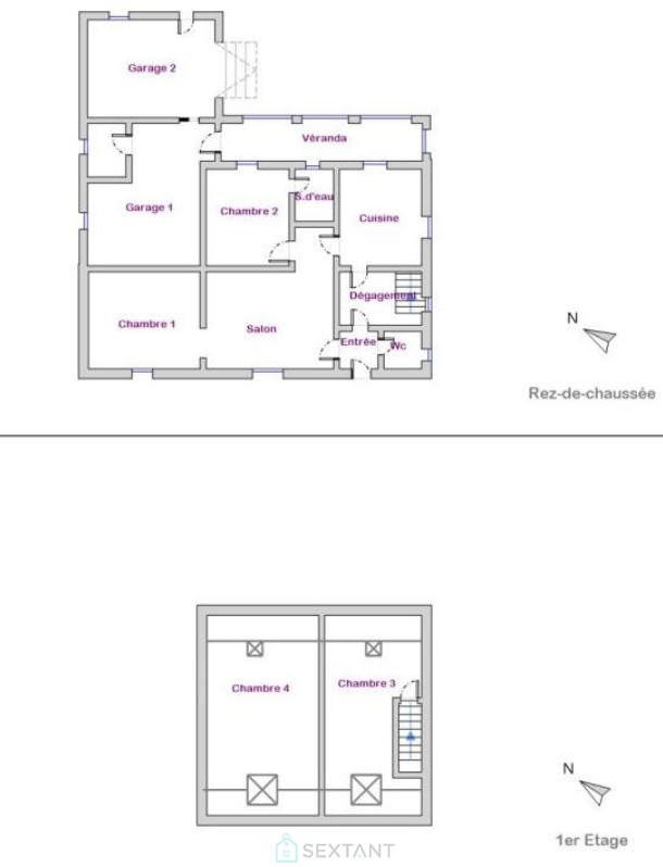 Maison - 100 m² - 4 pièces