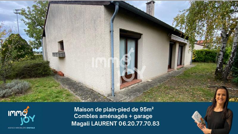 Maison - 95 m² - 4 pièces