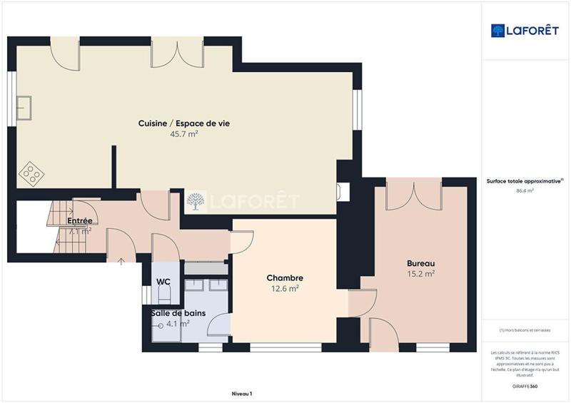 Maison - 134 m² - 7 pièces