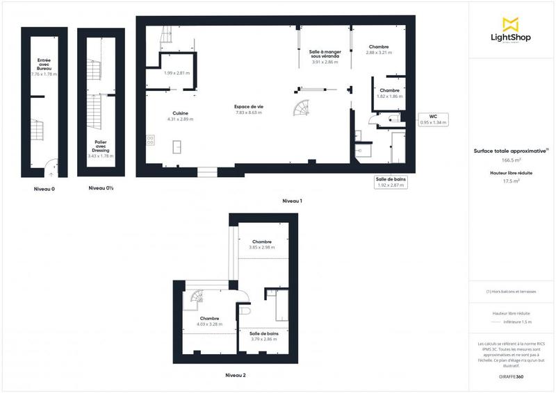 Appartement - 133 m² - 4 pièces