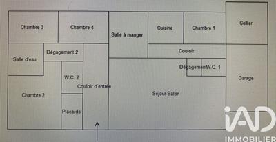 Maison - 129 m² - 6 pièces