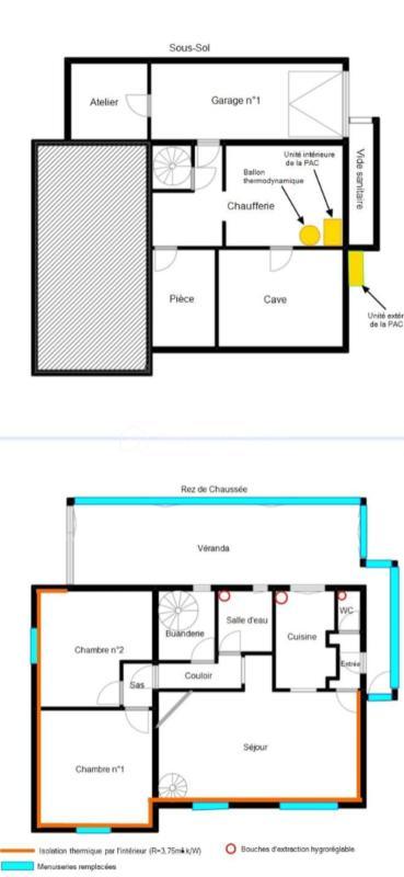 Maison - 115 m² - 4 pièces