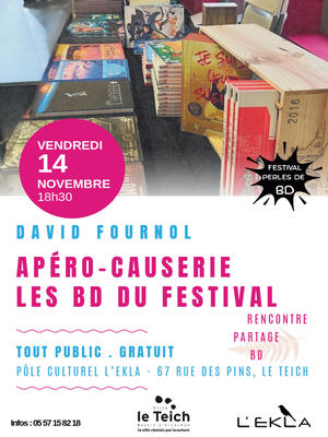 Apéro-Causerie : les Bd du Festival.
