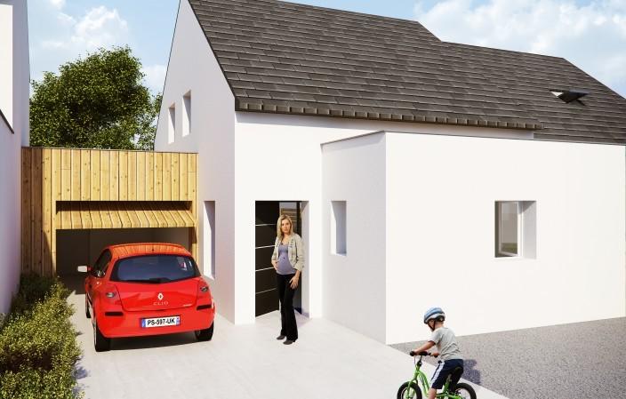 Maison - 98 m² - 5 pièces