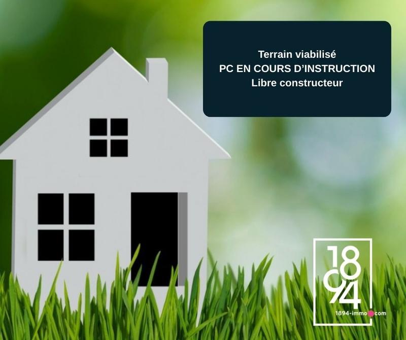 Terrain constructible - 420 m²