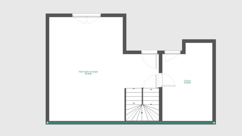 Maison - 81 m² - 4 pièces