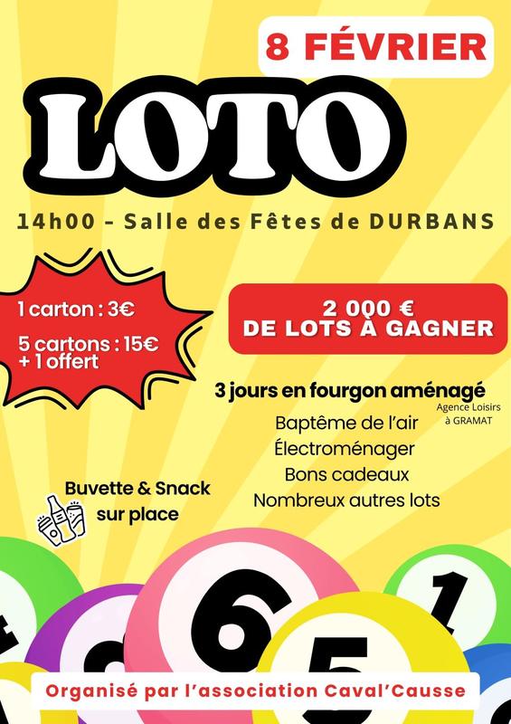 Quine Caval'Causse à Durbans